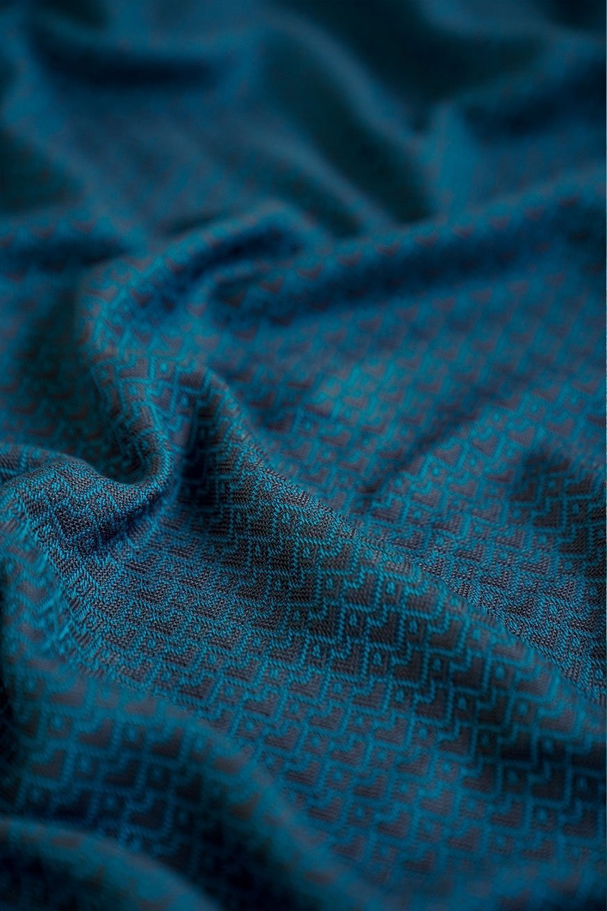 Мягкий плед Heart2Heart лагуна - KOKADI