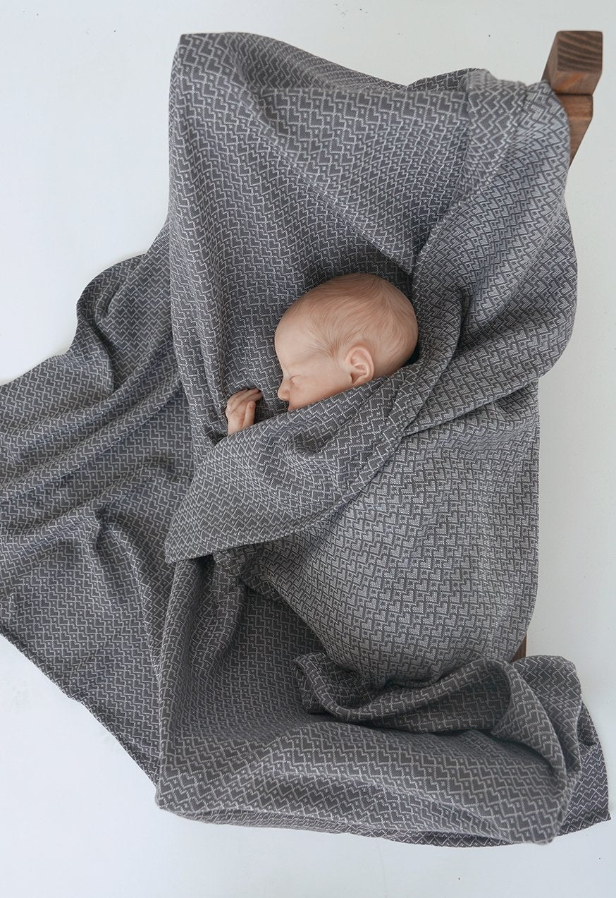 Мягкий плед Heart2Heart Stone - KOKADI