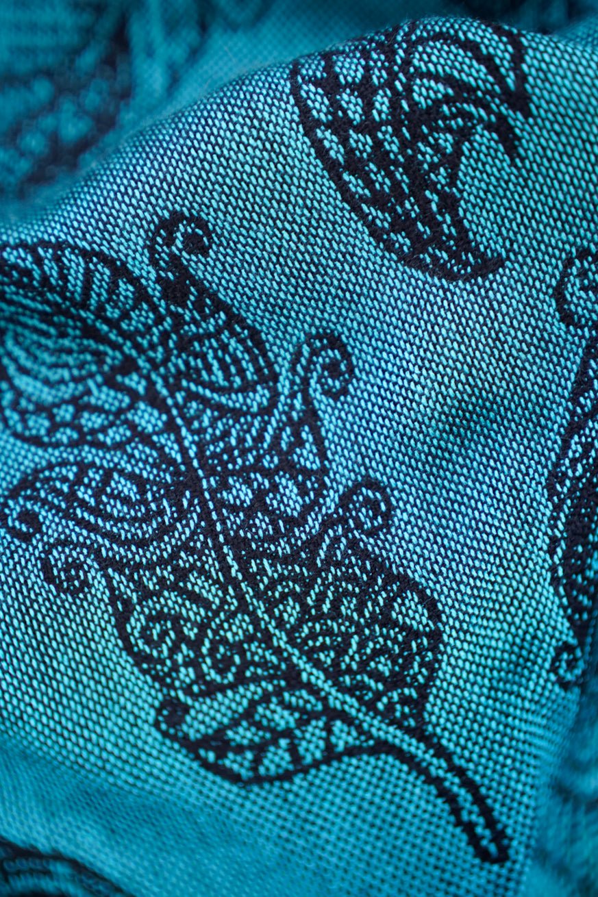 Мягкое полотенце мандалы с перьями Александр - KOKADI