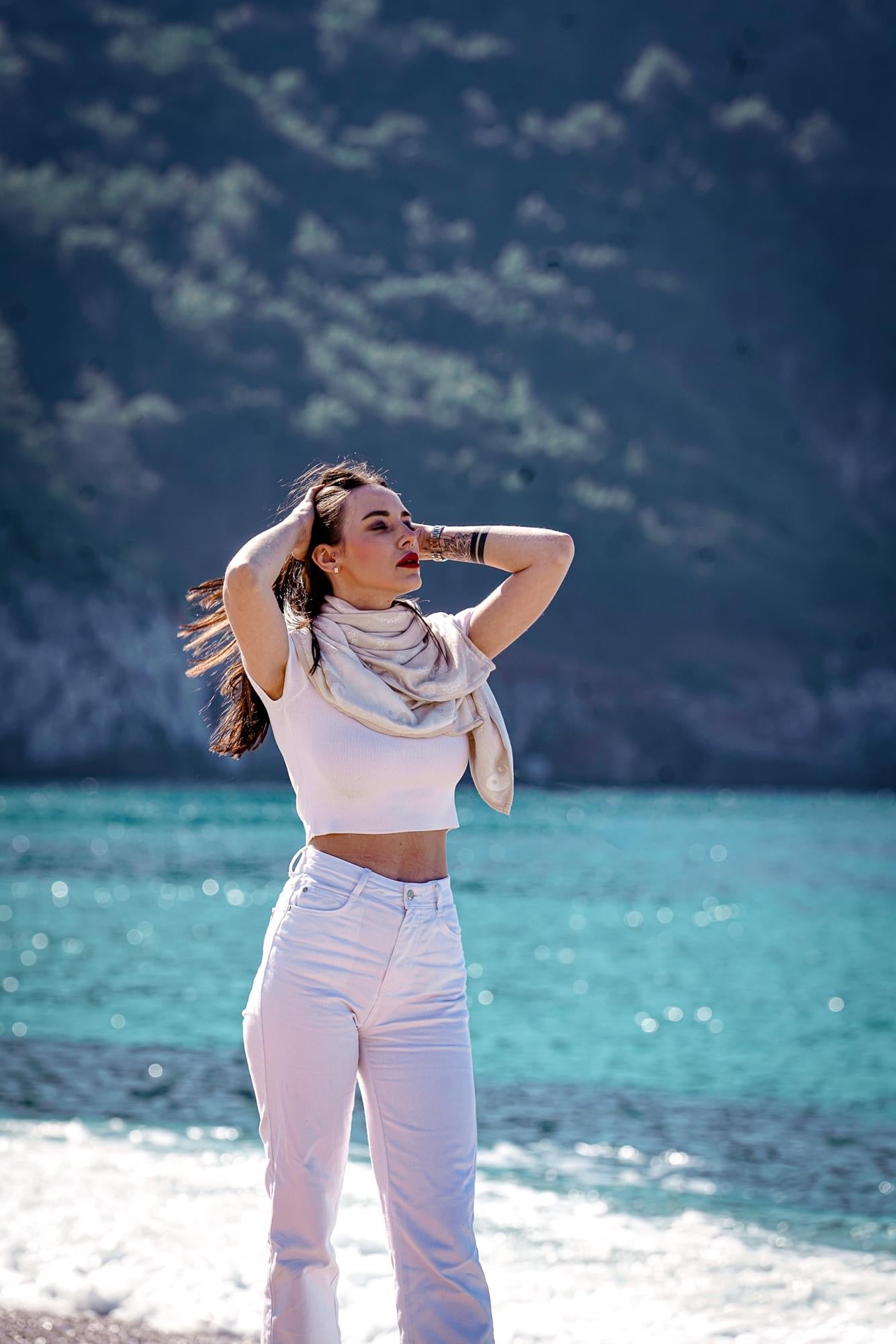 Мягкое полотенце Om Shanti Inner Light - KOKADI