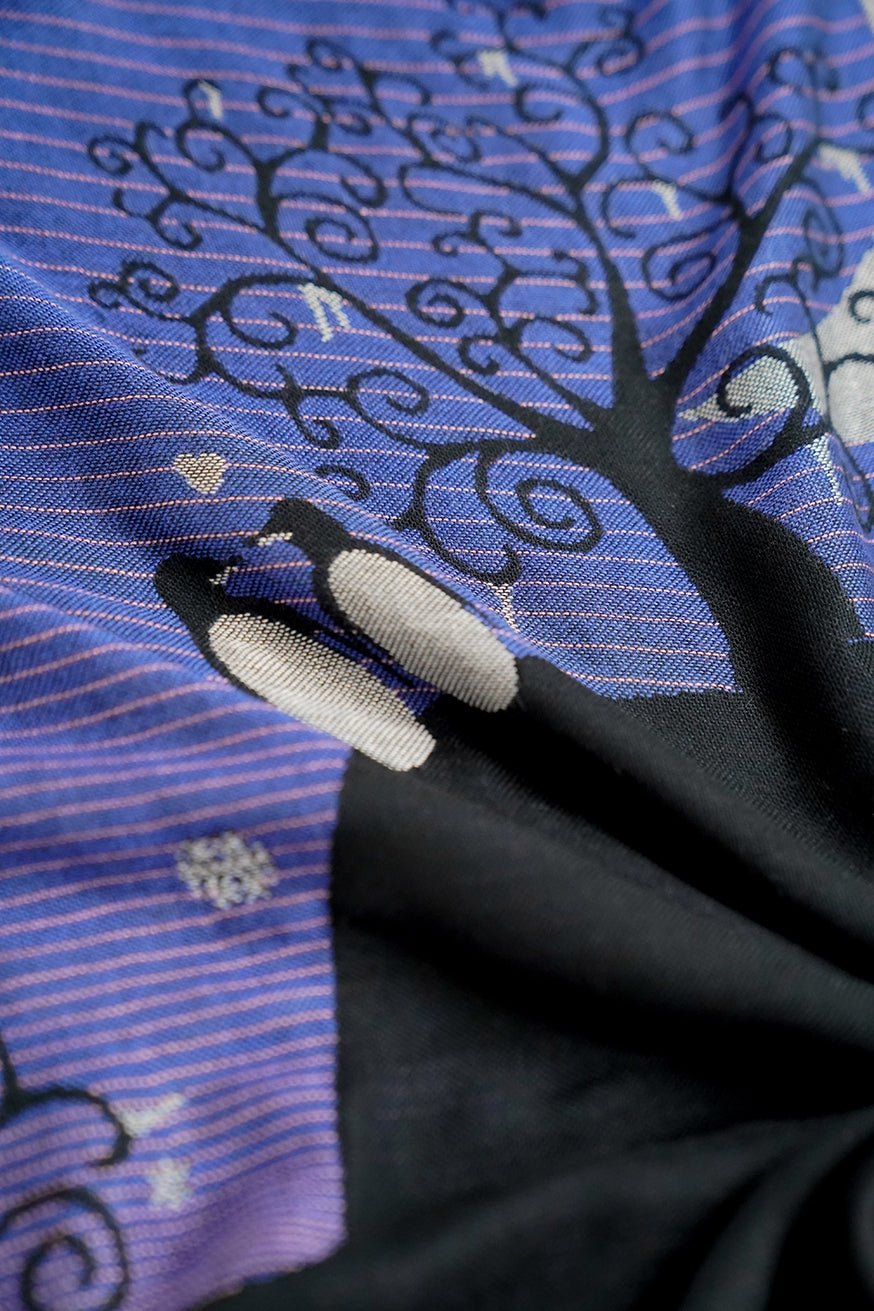 KOKADI Мягкий плед с пингвином Love Tilda