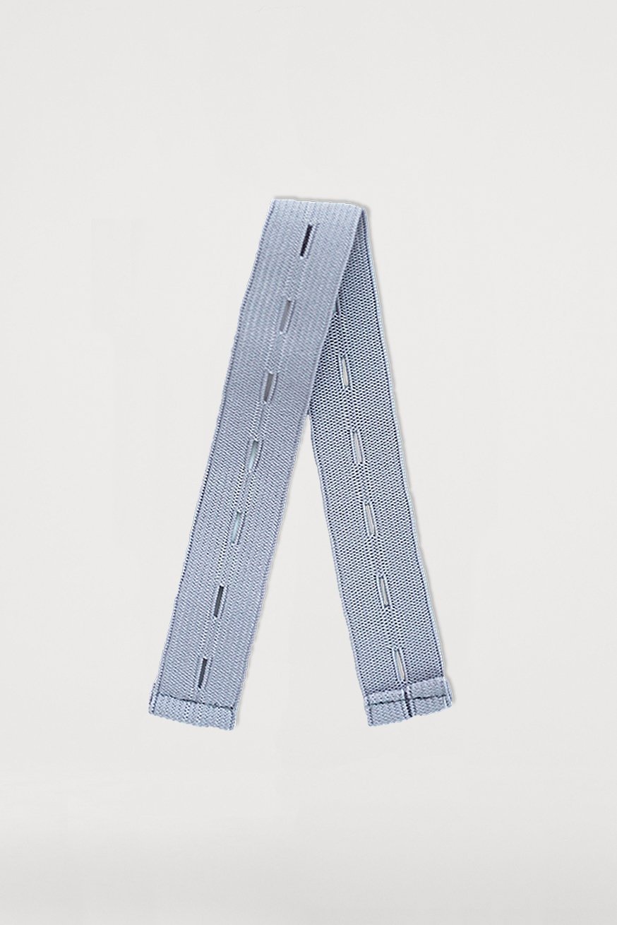 Перфорированная резиновая серебряная леска - KOKADI