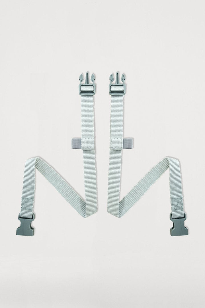 Пряжка-удлинитель плечевого ремня серебристая линия - KOKADI