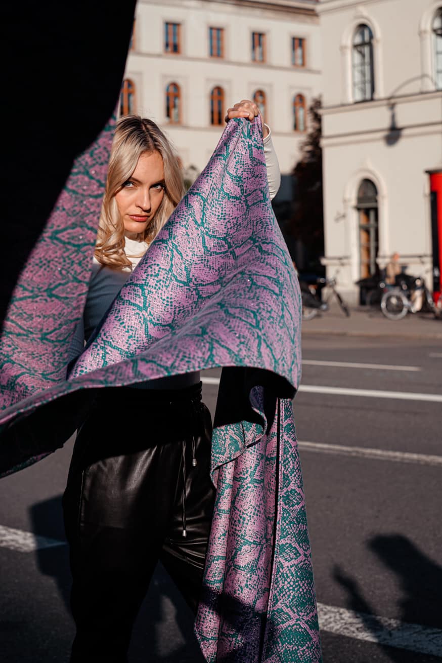 детский слинг Змея Лена - KOKADI